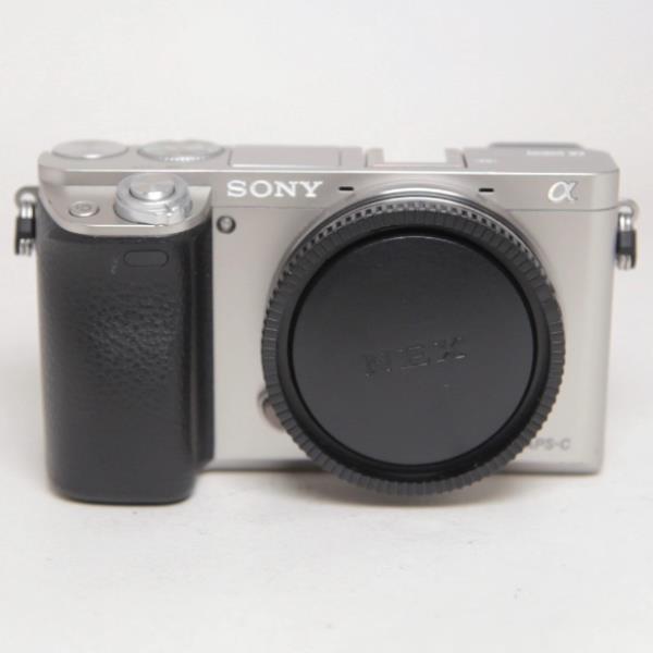 Used Sony a6000 Mirrorless Camera Body Silver