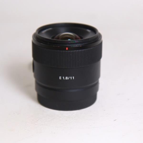 Used Sony E 11mm f1.8 E-mount Lens