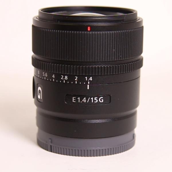 Used Sony E 15mm f1.4 G e-mount Lens