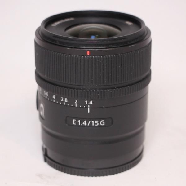 Used Sony E 15mm f1.4 G e-mount Lens