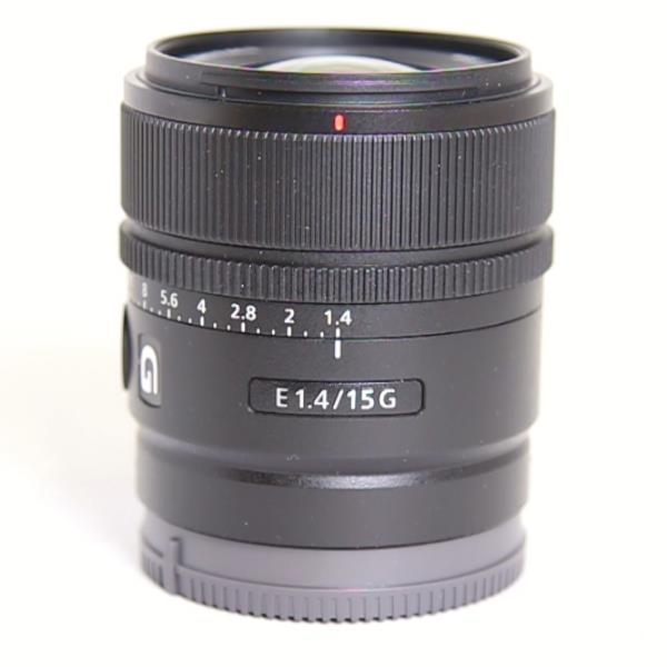 Used Sony E 15mm f1.4 G e-mount Lens