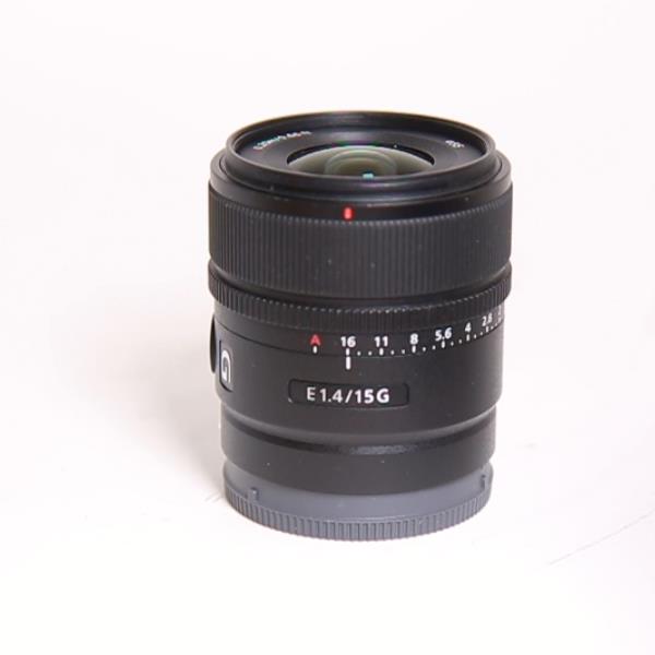 Used Sony E 15mm f1.4 G e-mount Lens