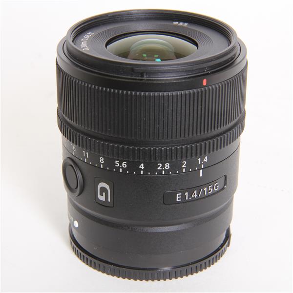 Used Sony E 15mm f1.4 G e-mount Lens