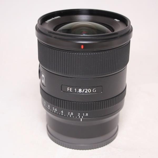 Used Sony FE 20mm f/1.8 G Ultra Wide Angle Prime Lens