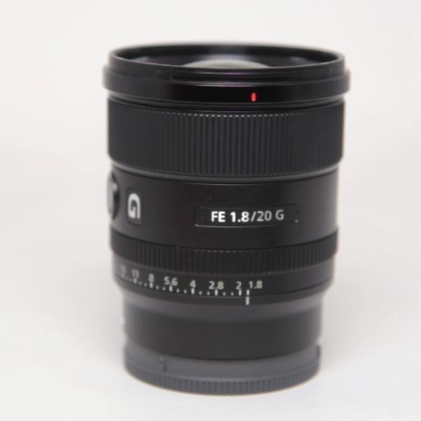 Used Sony FE 20mm f/1.8 G Ultra Wide Angle Prime Lens