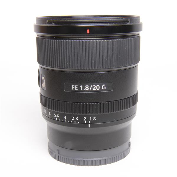 Used Sony FE 20mm f/1.8 G Ultra Wide Angle Prime Lens