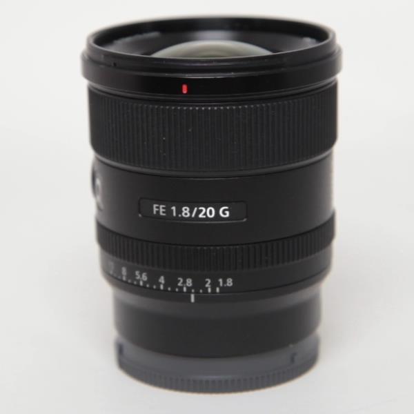 Used Sony FE 20mm f/1.8 G Ultra Wide Angle Prime Lens