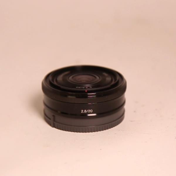 Used Sony E 20mm f/2.8 Pancake Lens