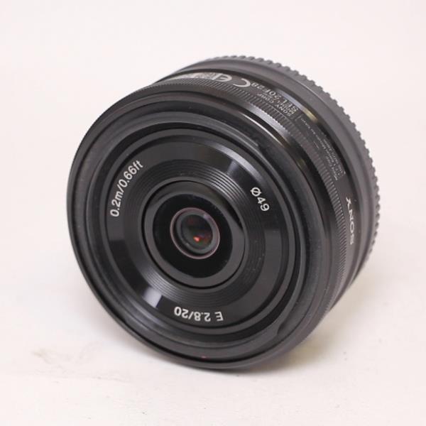 Used Sony E 20mm f/2.8 Pancake Lens