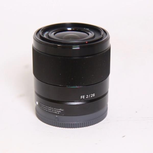 Used Sony FE 28mm f/2 Wide Angle Prime Lens