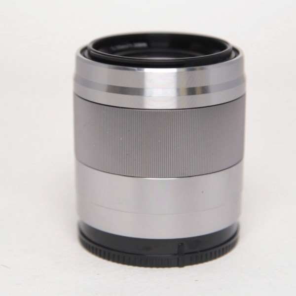 Used Sony E 50mm f/1.8 OSS Prime Lens Silver