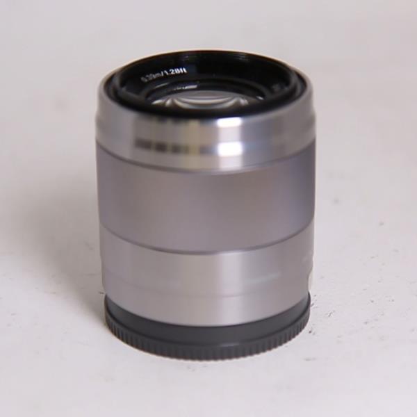 Used Sony E 50mm f/1.8 OSS Prime Lens Silver