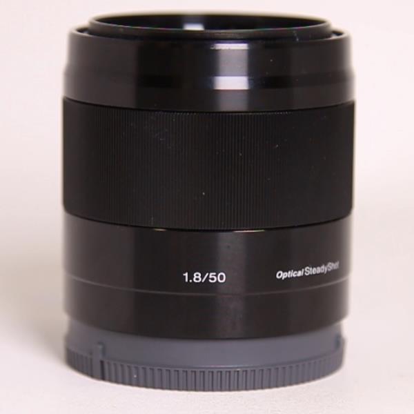 Used Sony E 50mm f/1.8 OSS Prime Lens Black