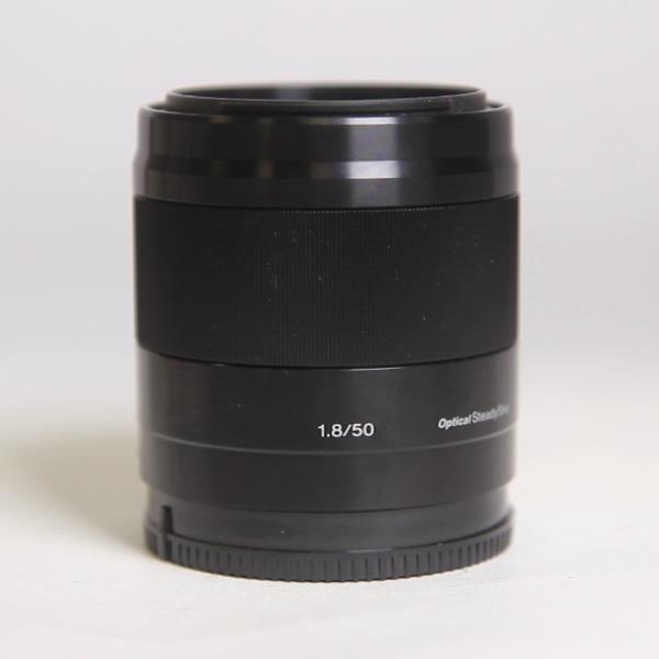 Used Sony E 50mm f/1.8 OSS Prime Lens Black