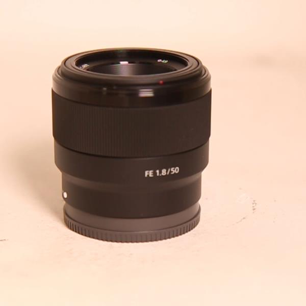 Used Sony E 50mm f/1.8 OSS Prime Lens Black