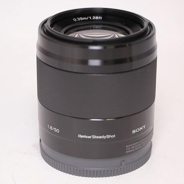 Used Sony E 50mm f/1.8 OSS Prime Lens Black