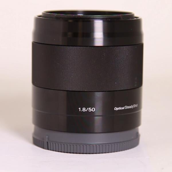 Used Sony E 50mm f/1.8 OSS Prime Lens Black