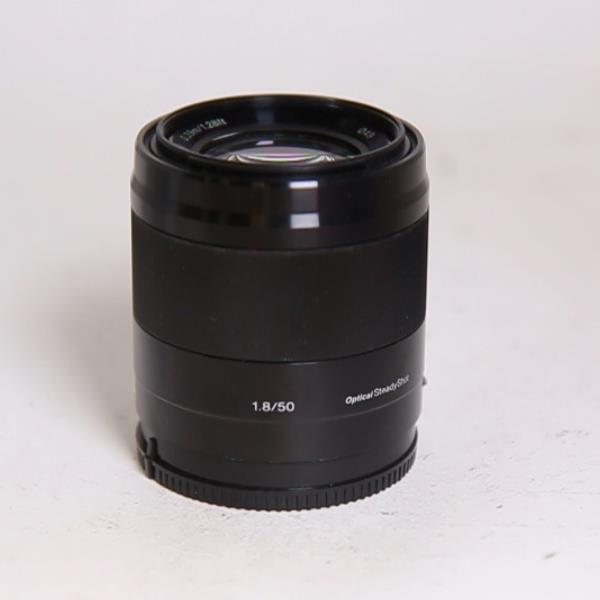 Used Sony E 50mm f/1.8 OSS Prime Lens Black