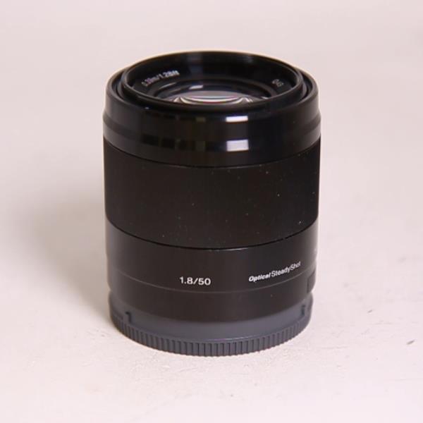 Used Sony E 50mm f/1.8 OSS Prime Lens Black
