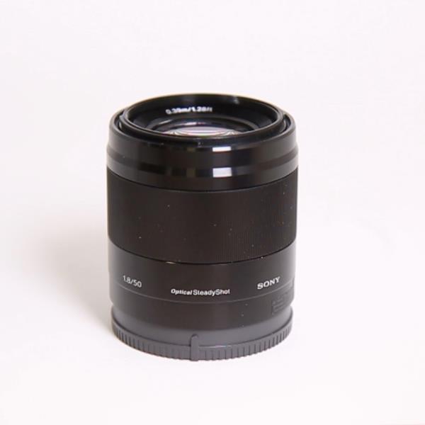 Used Sony E 50mm f/1.8 OSS Prime Lens Black