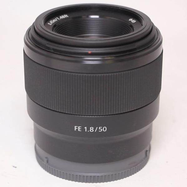 Used Sony FE 50mm f/1.8 Prime Lens