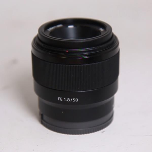 Used Sony FE 50mm f/1.8 Prime Lens