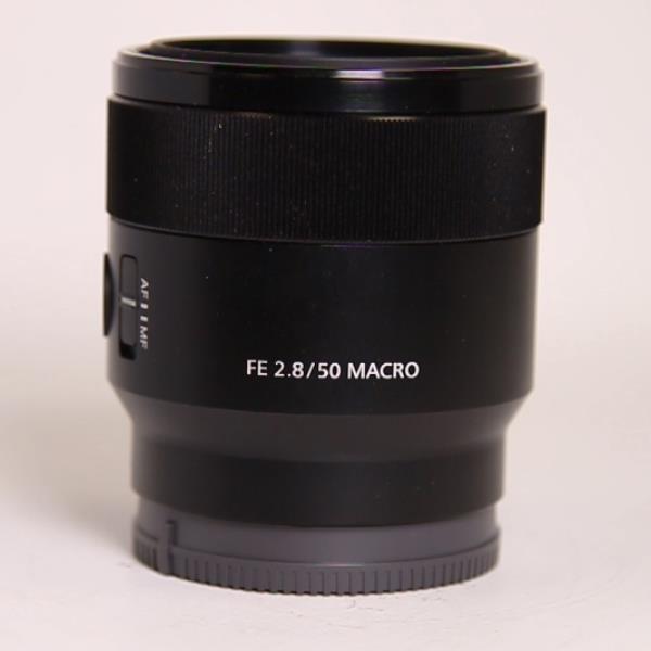 Used Sony FE 50mm f/2.8 Macro Lens