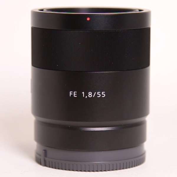 Used Sony FE 55mm f/1.8 ZA Zeiss Sonnar T* Lens