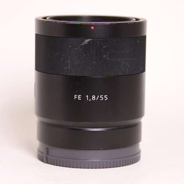 Used Sony FE 55mm f/1.8 ZA Zeiss Sonnar T* Lens