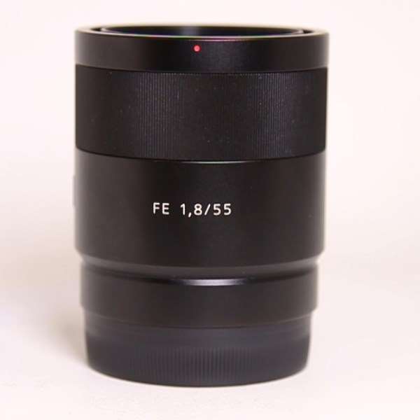 Used Sony FE 55mm f/1.8 ZA Zeiss Sonnar T* Lens