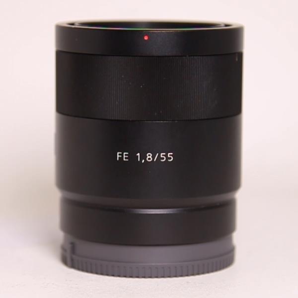 Used Sony FE 55mm f/1.8 ZA Zeiss Sonnar T* Lens