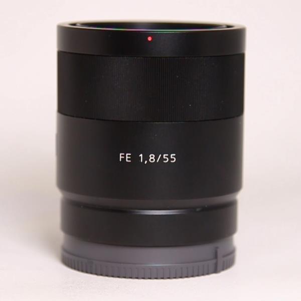 Used Sony FE 55mm f/1.8 ZA Zeiss Sonnar T* Lens