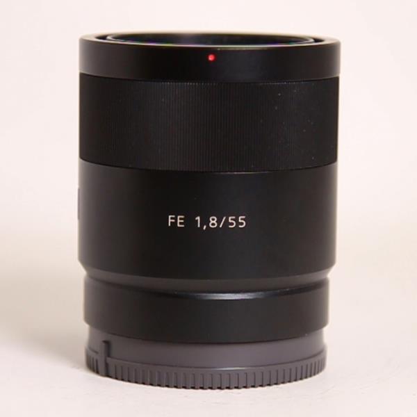 Used Sony FE 55mm f/1.8 ZA Zeiss Sonnar T* Lens