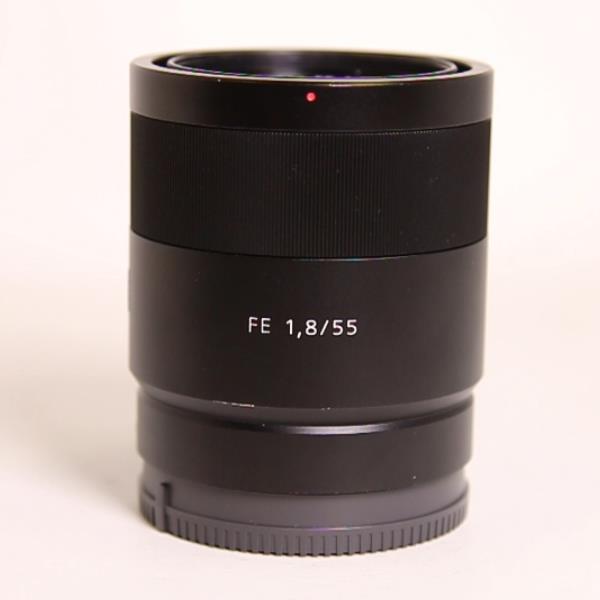 Used Sony FE 55mm f/1.8 ZA Zeiss Sonnar T* Lens