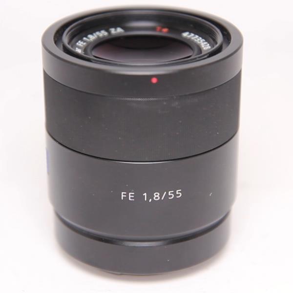 Used Sony FE 55mm f/1.8 ZA Zeiss Sonnar T* Lens