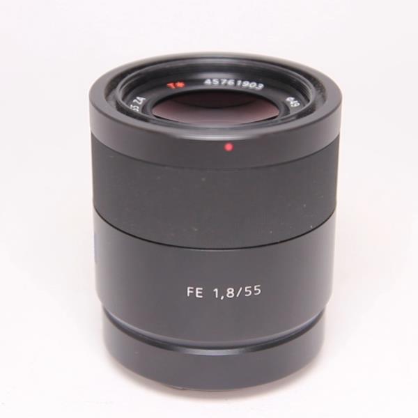 Used Sony FE 55mm f/1.8 ZA Zeiss Sonnar T* Lens