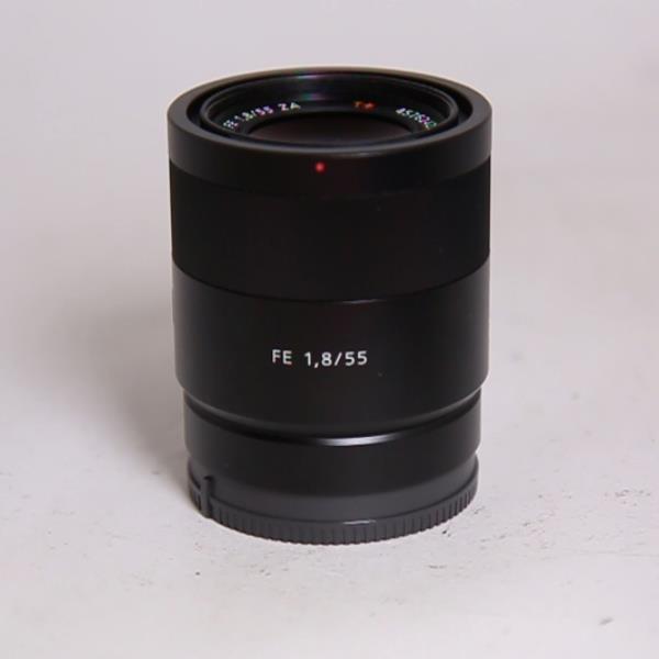 Used Sony FE 55mm f/1.8 ZA Zeiss Sonnar T* Lens