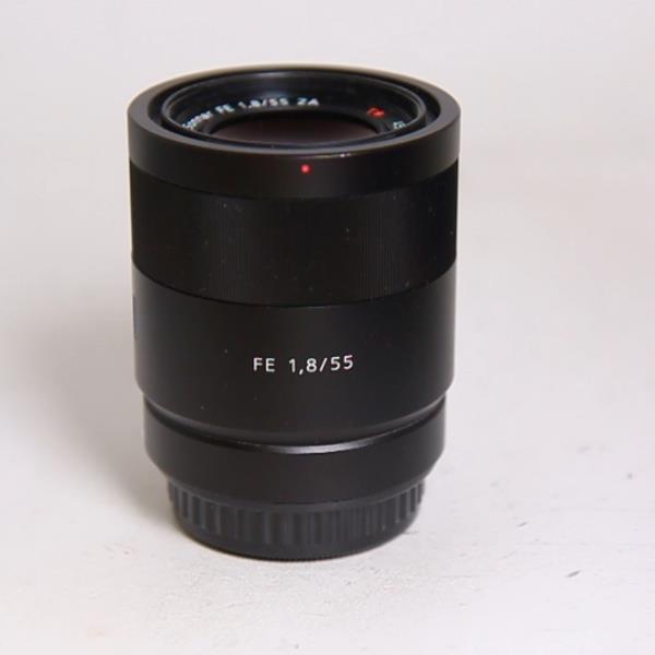 Used Sony FE 55mm f/1.8 ZA Zeiss Sonnar T* Lens