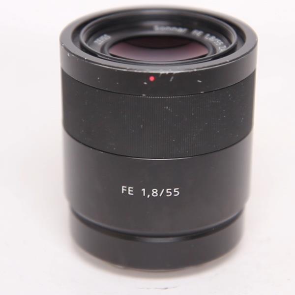 Used Sony FE 55mm f/1.8 ZA Zeiss Sonnar T* Lens