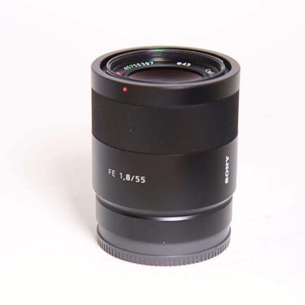 Used Sony FE 55mm f/1.8 ZA Zeiss Sonnar T* Lens