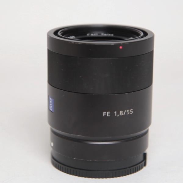 Used Sony FE 55mm f/1.8 ZA Zeiss Sonnar T* Lens