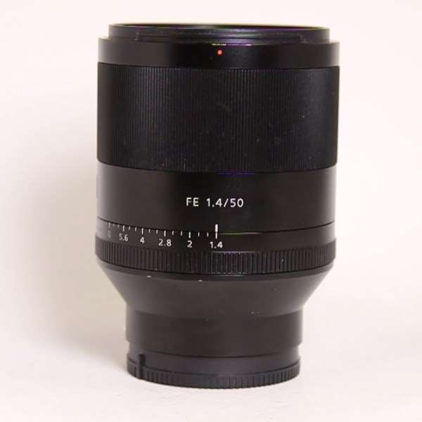 Used Sony FE 50mm f/1.4 ZA Zeiss Planar T* Lens