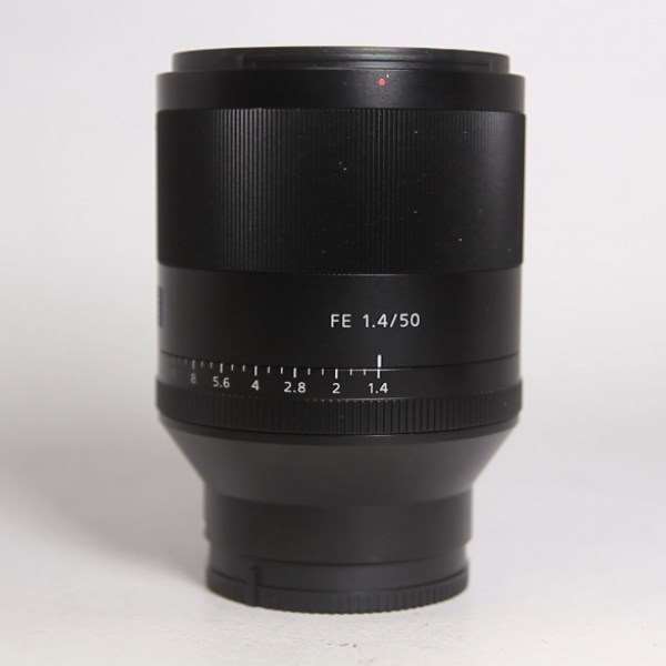 Used Sony FE 50mm f/1.4 ZA Zeiss Planar T* Lens