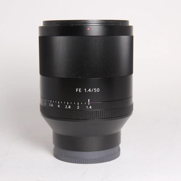 Used Sony FE 50mm f/1.4 ZA Zeiss Planar T* Lens