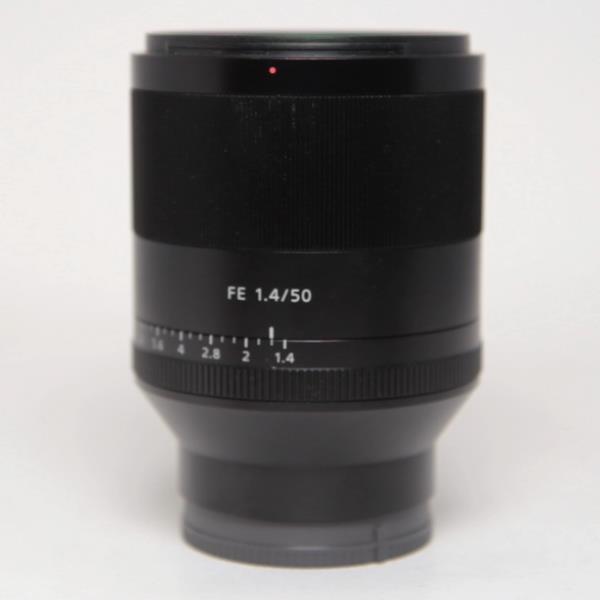 Used Sony FE 50mm f/1.4 ZA Zeiss Planar T* Lens