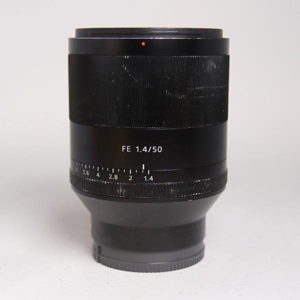 Used Sony FE 50mm f/1.4 ZA Zeiss Planar T* Lens