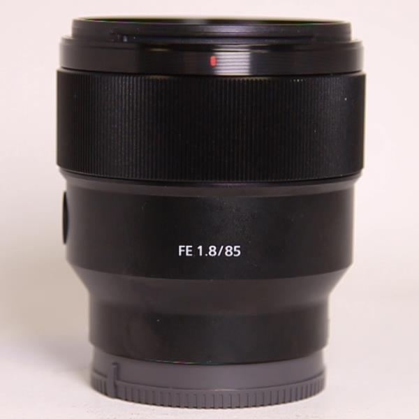 Used Sony FE 85mm f/1.8 Prime Lens