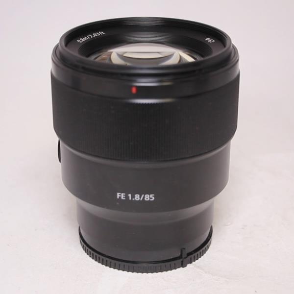 Used Sony FE 85mm f/1.8 Prime Lens
