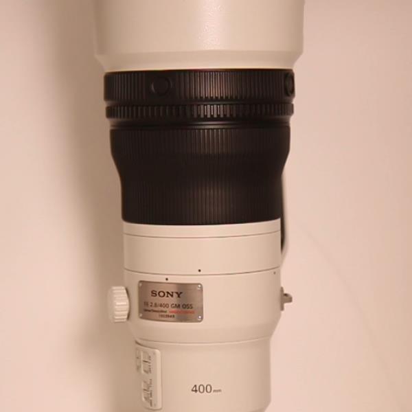 Used Sony FE 400mm f/2.8 G Master OSS Telephoto Lens