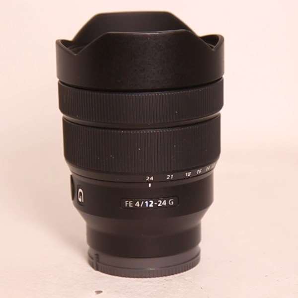 Used Sony FE 12-24mm f/4 G Ultra Wide Angle Zoom Lens